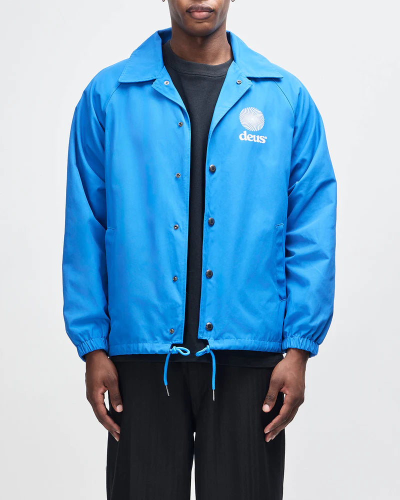 Strata Coach Jacket/ deus ex machina / daphne blue
