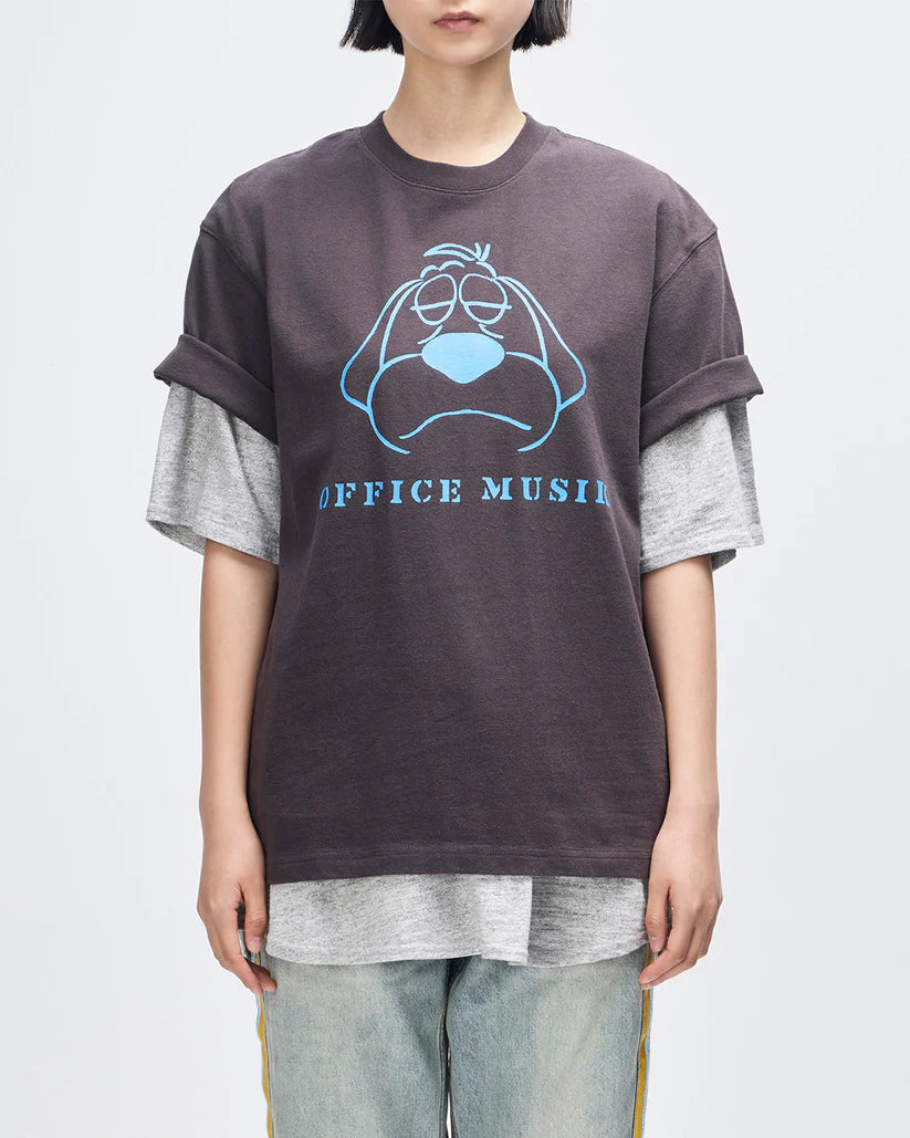 Office Musique Tee / DEUS EX MACHINA / ANTHRACITE