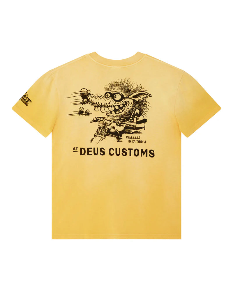 Bugzzz Tee / deus ex machina / citrus yellow