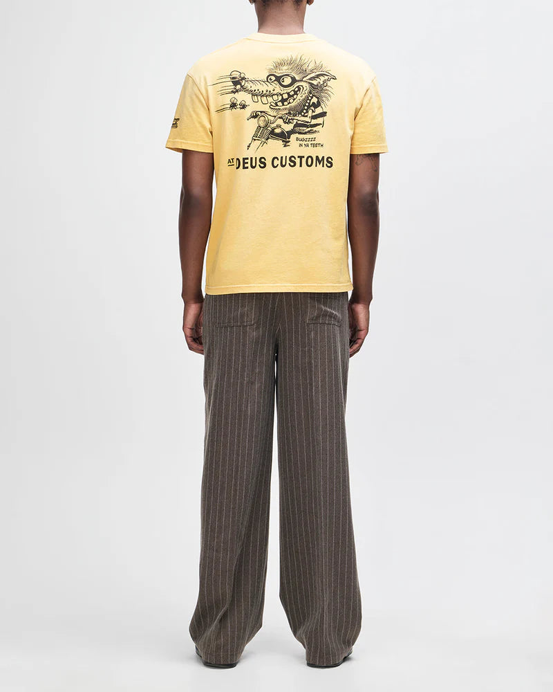 Bugzzz Tee / deus ex machina / citrus yellow
