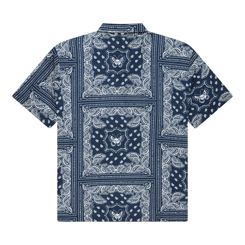 Bad Sign Shirt / deus 3ex machina / navy