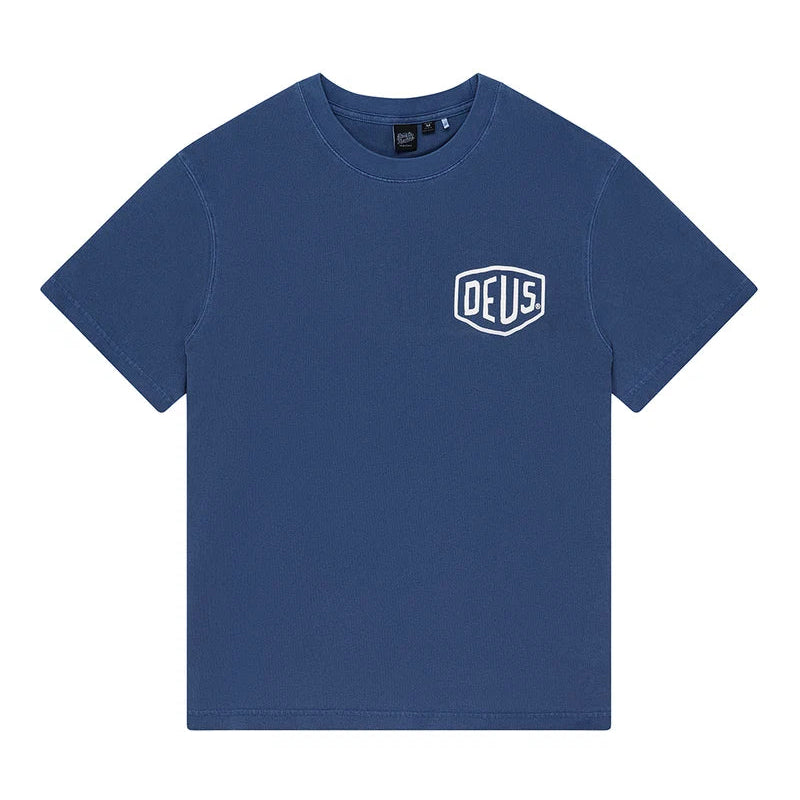 Shield Gd Tee / deus ex machina / Mechanic Blue