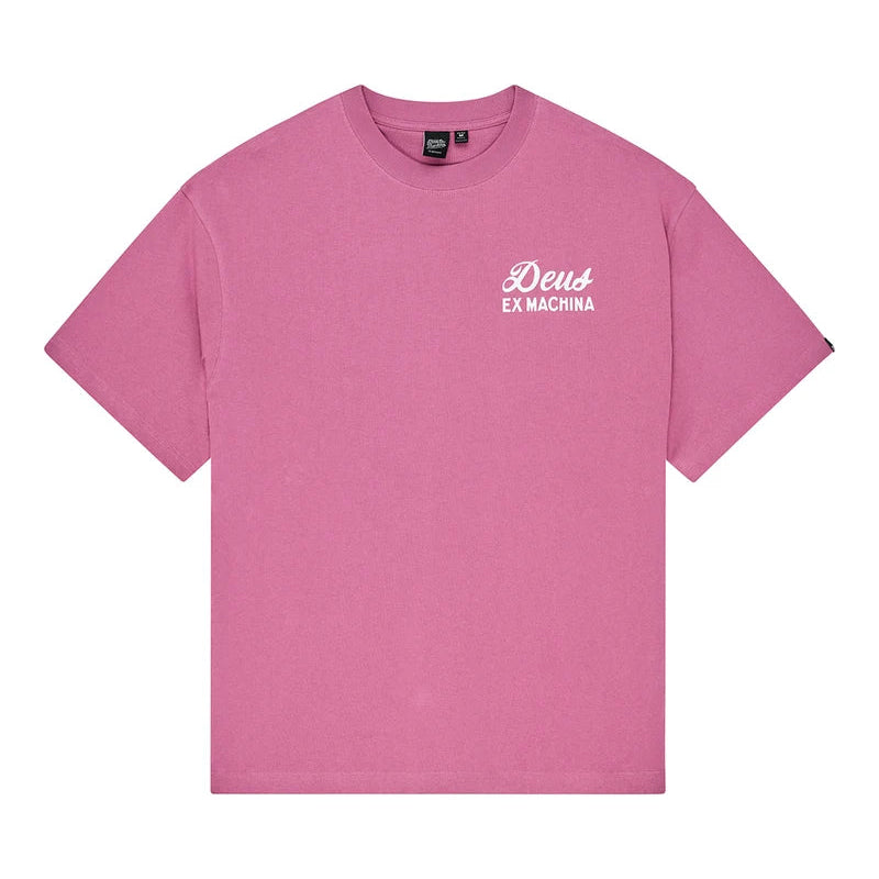 CANGGU SIGN TEE  / deus ex machina / red violet