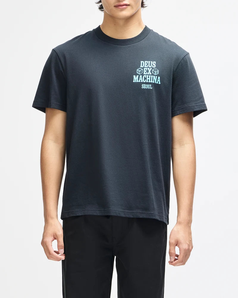 Seoul Ceramic Tee /  deus ex machina / black