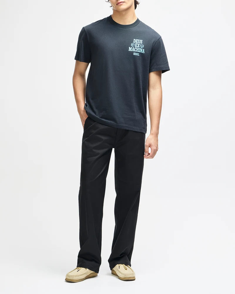 Seoul Ceramic Tee /  deus ex machina / black