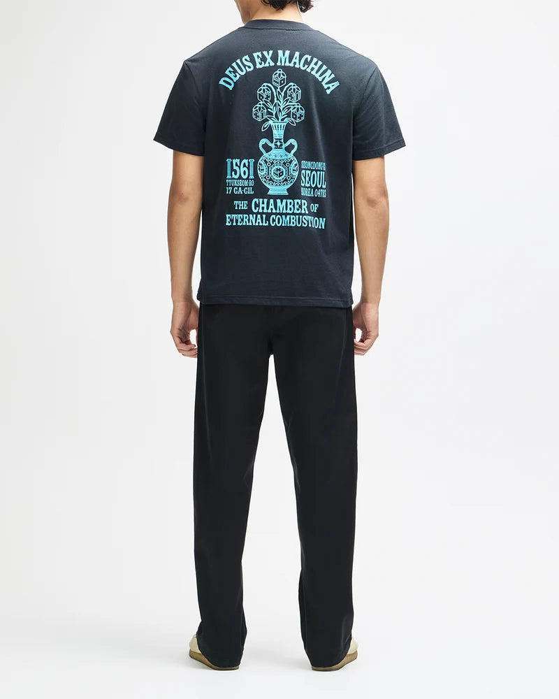 Seoul Ceramic Tee /  deus ex machina / black