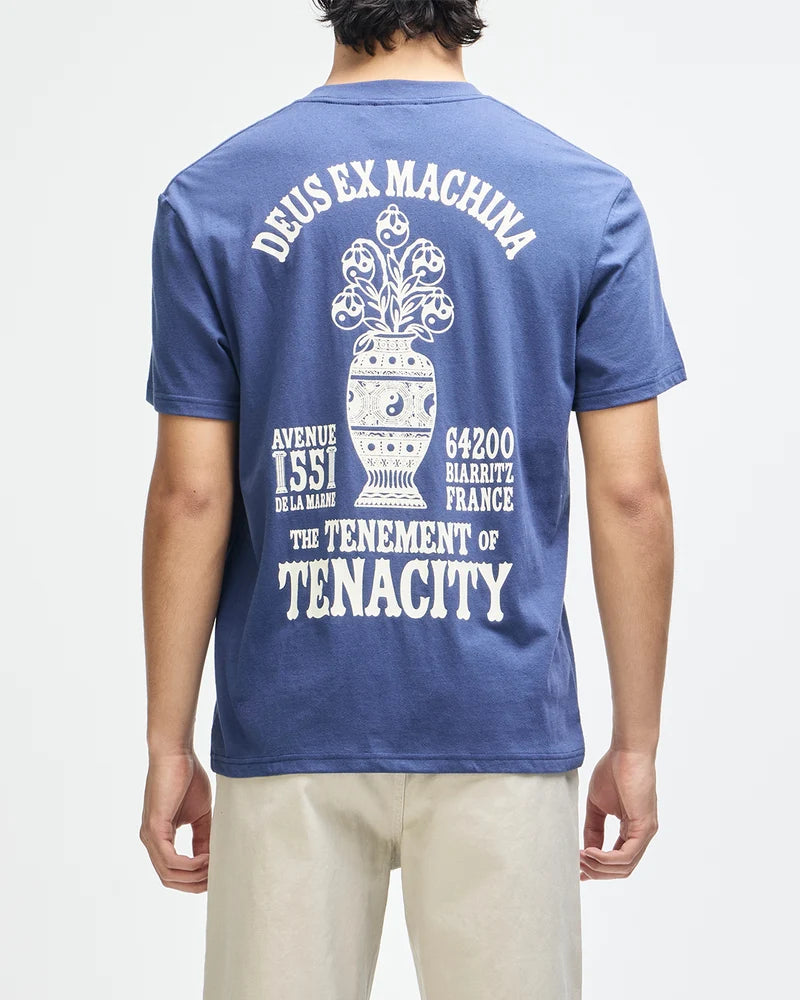 Biarritz Ceramic Tee / deus ex machina / Mechanic Blue
