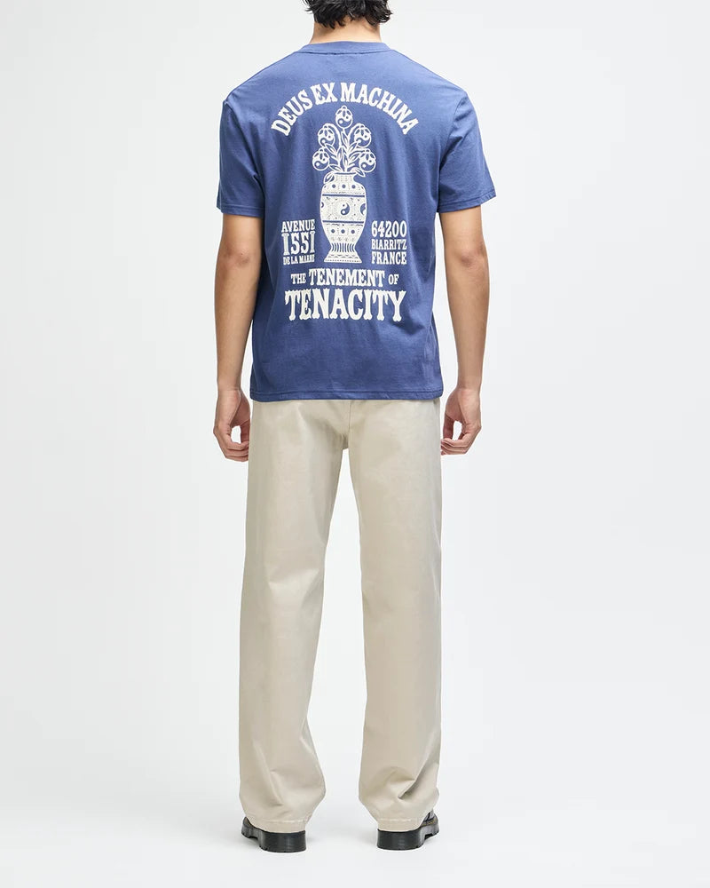 Biarritz Ceramic Tee / deus ex machina / Mechanic Blue