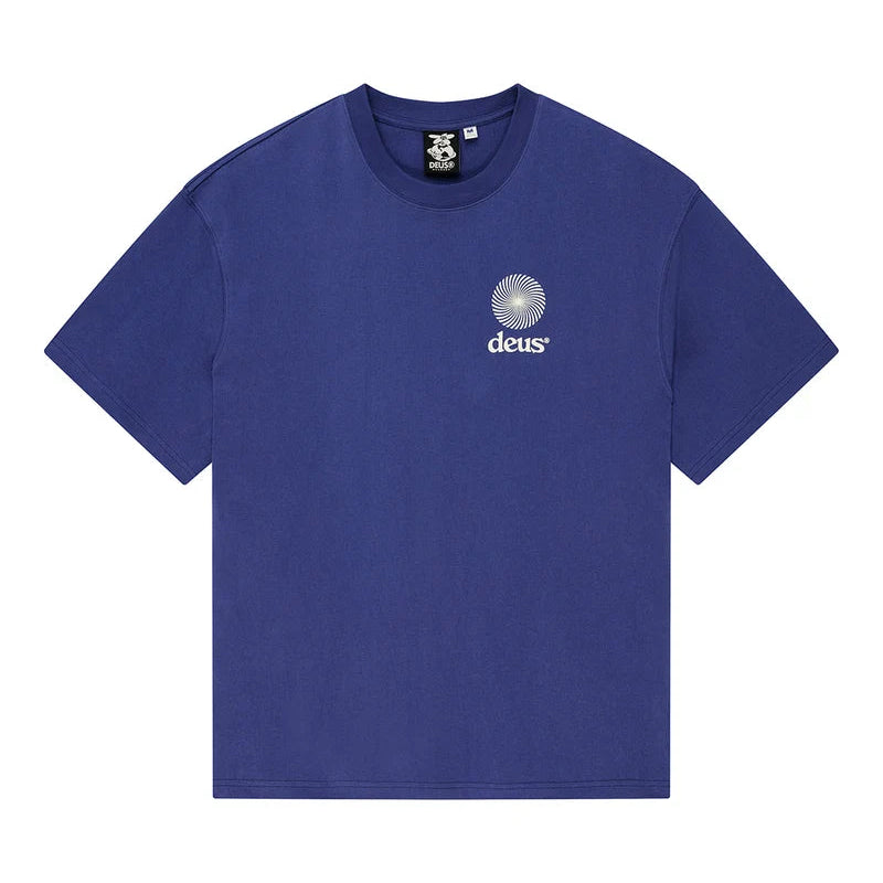 Strata OS Tee / deus ex machina /  Limoges Blue