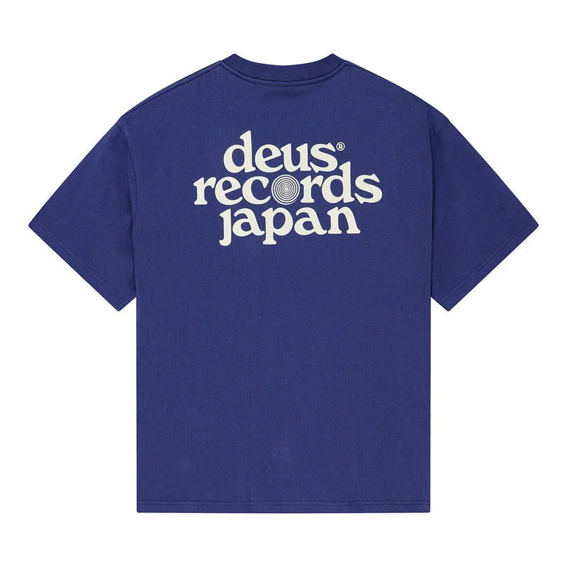 Strata OS Tee / deus ex machina /  Limoges Blue