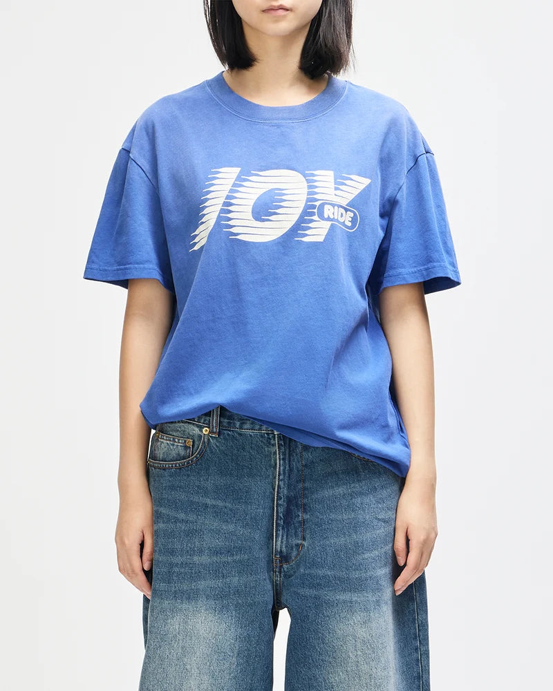 Fast Times Tee  / deus ex machina / Limoges Blue