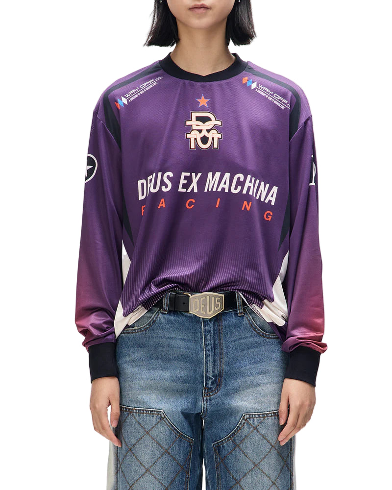 Renegade Moto Top / deus ex machina / gothic grape
