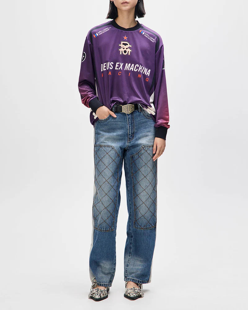 Renegade Moto Top / deus ex machina / gothic grape
