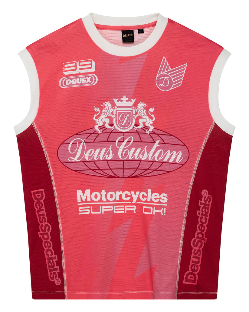 Project Mayhem Moto Tank Cherry / DEUS EX MACHINA