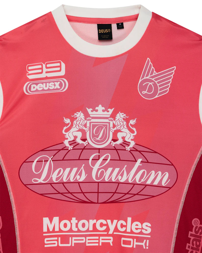 Project Mayhem Moto Tank Cherry / DEUS EX MACHINA