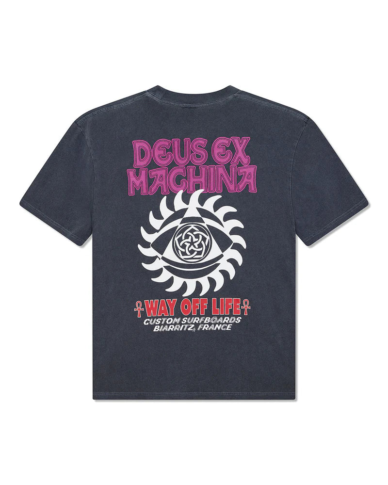 Crank Tee / deus ex machiuna / anthracite