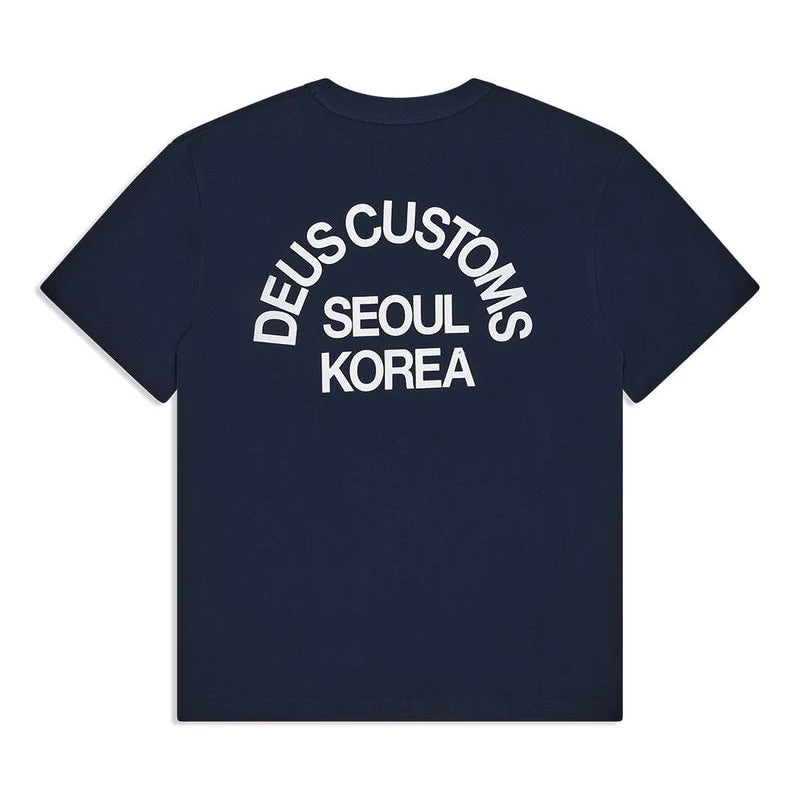Beams Tee / DEUS EX MACHINA / NAVY