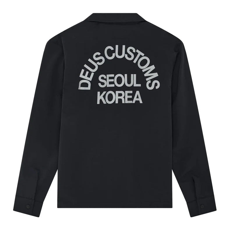 Faulds Fatigue Shirt / DEUS EX MACHINA / BLACK