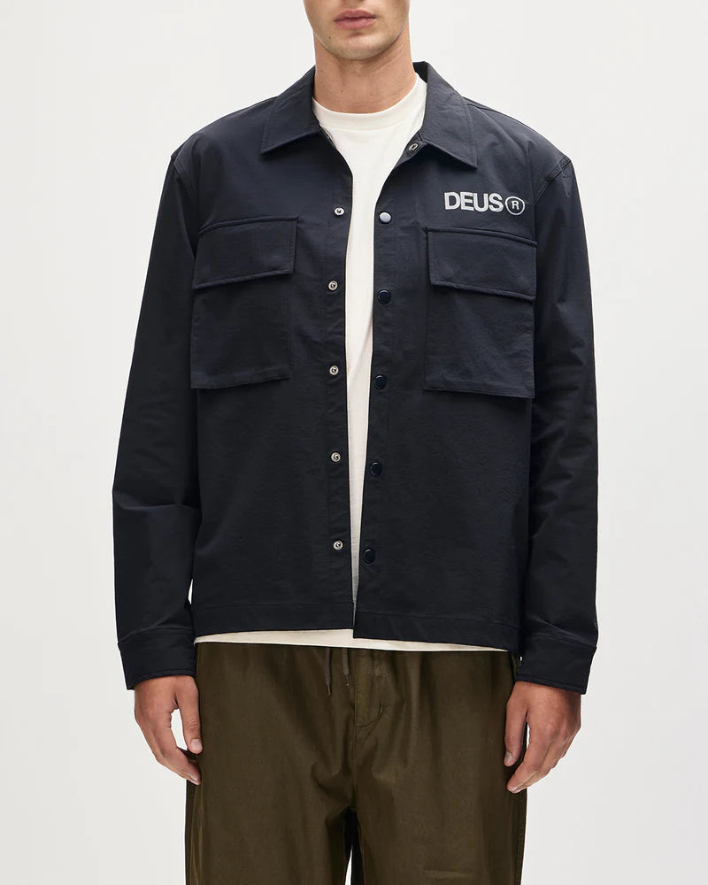 Faulds Fatigue Shirt / DEUS EX MACHINA / BLACK