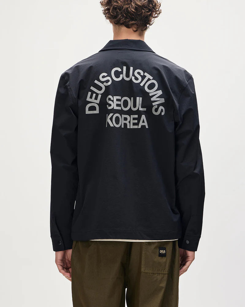 Faulds Fatigue Shirt / DEUS EX MACHINA / BLACK