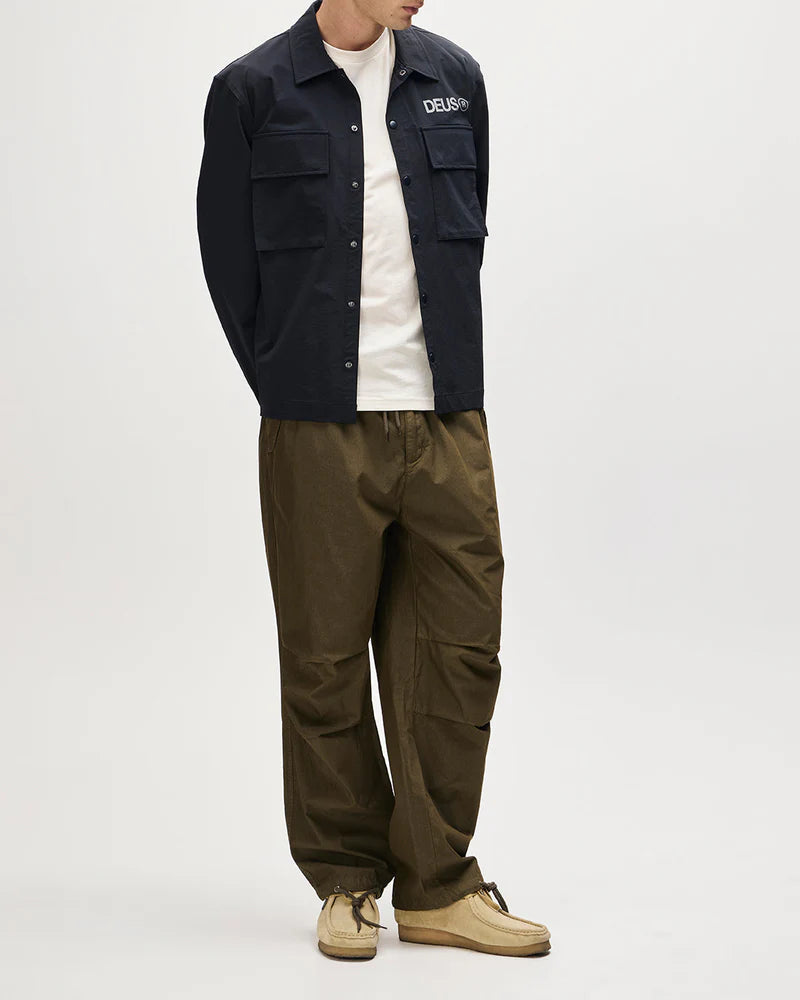 Faulds Fatigue Shirt / DEUS EX MACHINA / BLACK