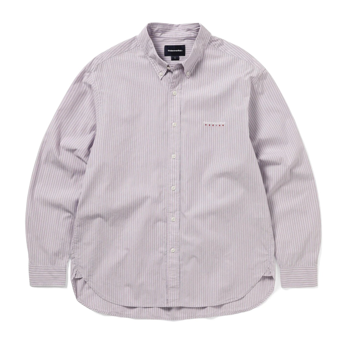 DSN Striped Shirt Lilac / thisisneverthat