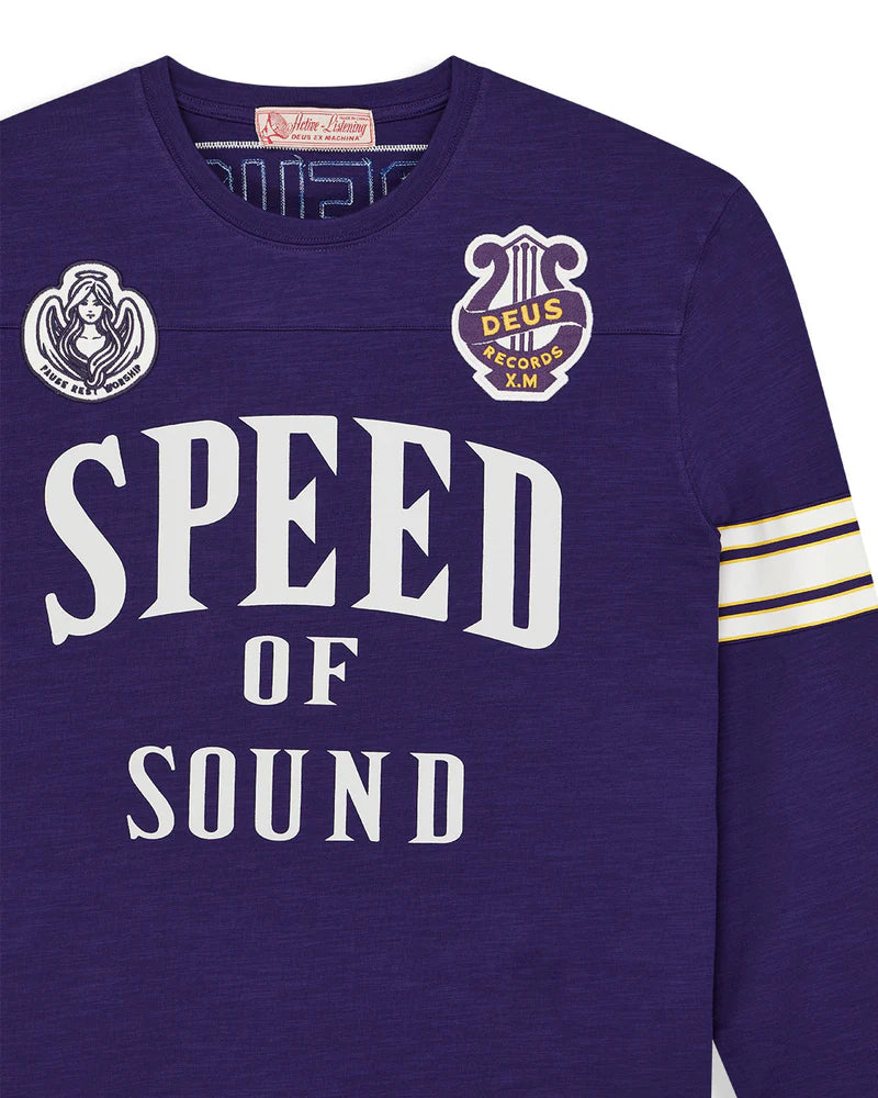 Eight Track Jersey / deus ex machina / violet indigo