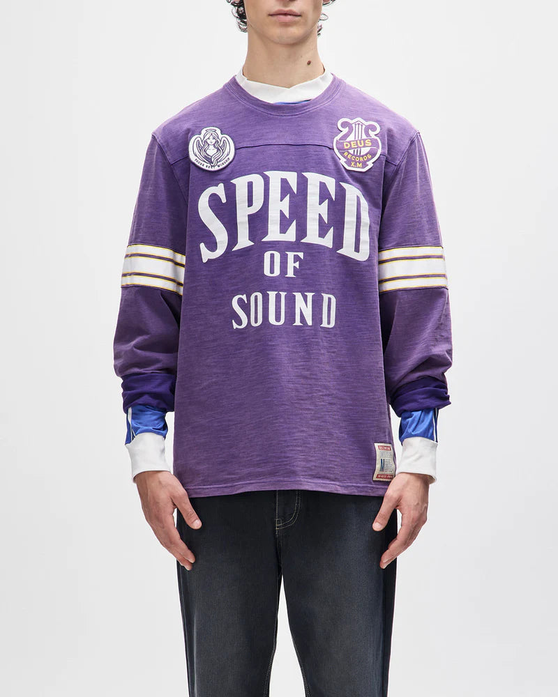 Eight Track Jersey / deus ex machina / violet indigo