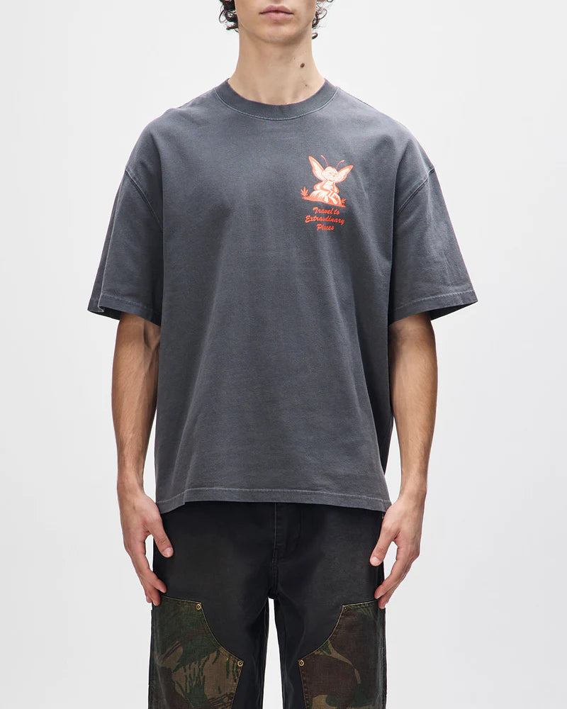 24 Hr Tee / deus ex machina /  anthracite