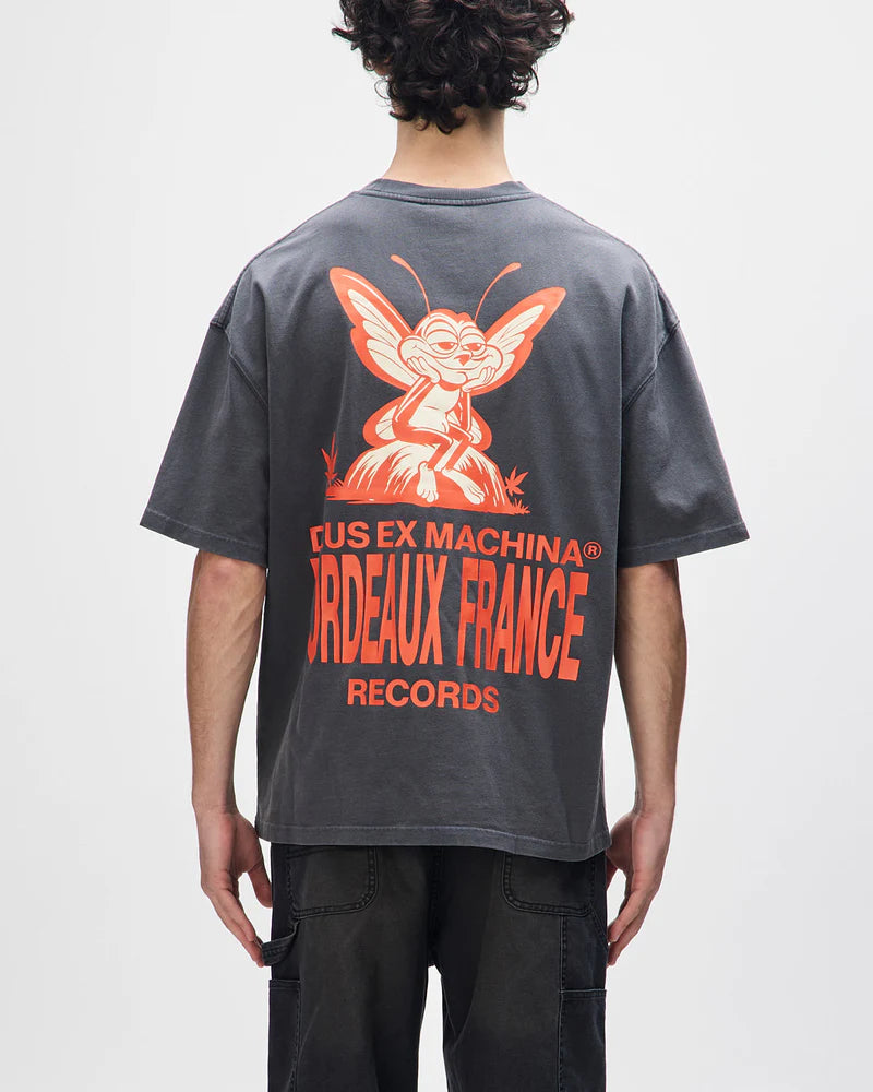 24 Hr Tee / deus ex machina /  anthracite