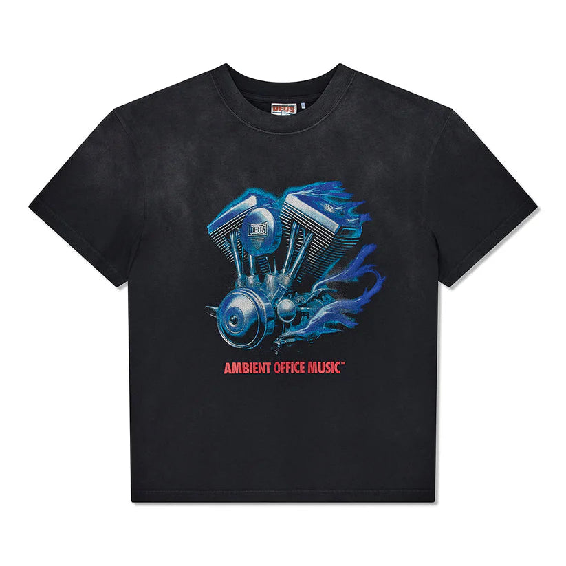 Productive Hum Tee / deus ex machina / anthracite