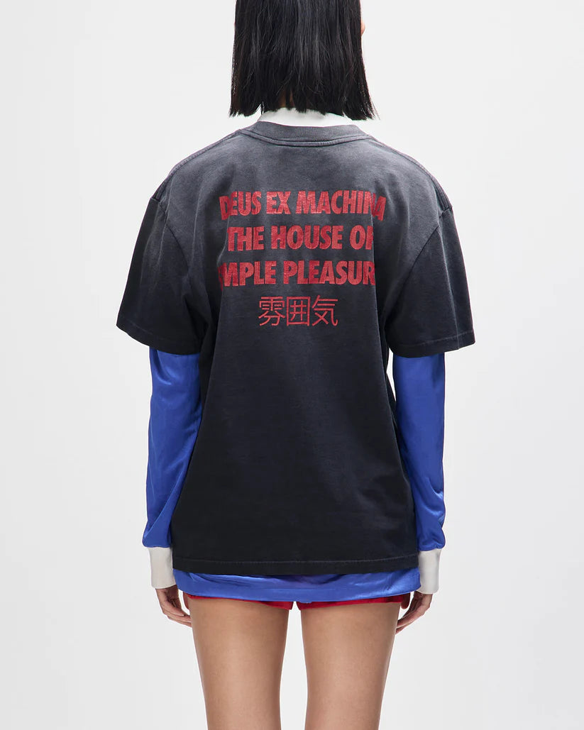 Productive Hum Tee / deus ex machina / anthracite