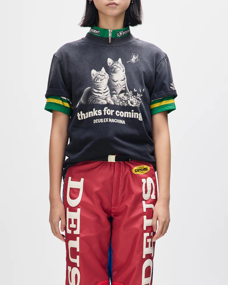 Ostinato Tee / deus ex machina / anthracite