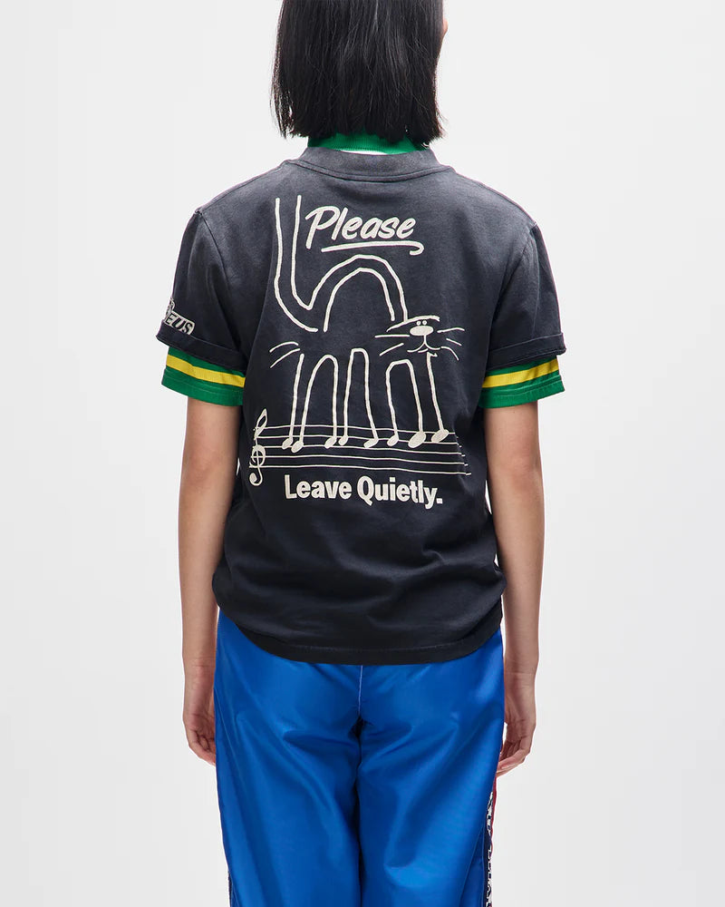 Ostinato Tee / deus ex machina / anthracite