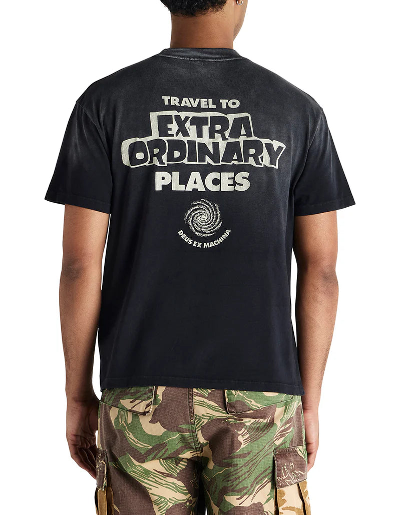 Celestial Rod Tee / DEUS EX MACHINA / ANTHRACITE