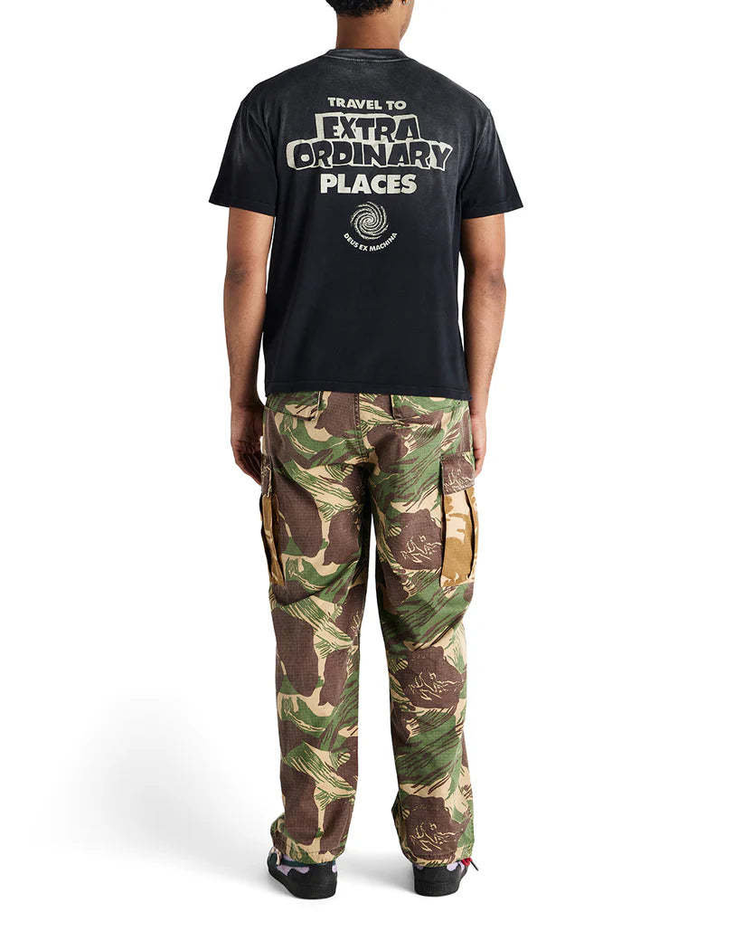 Celestial Rod Tee / DEUS EX MACHINA / ANTHRACITE