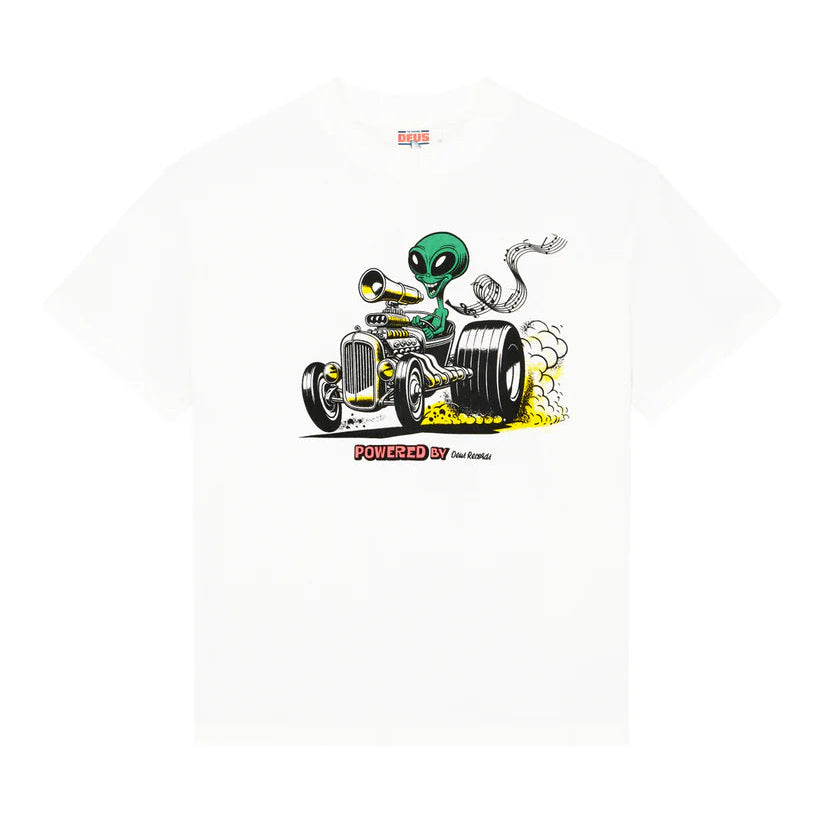 Celestial Rod Tee / DEUS EX MACHINA / VINTAGE WHITE