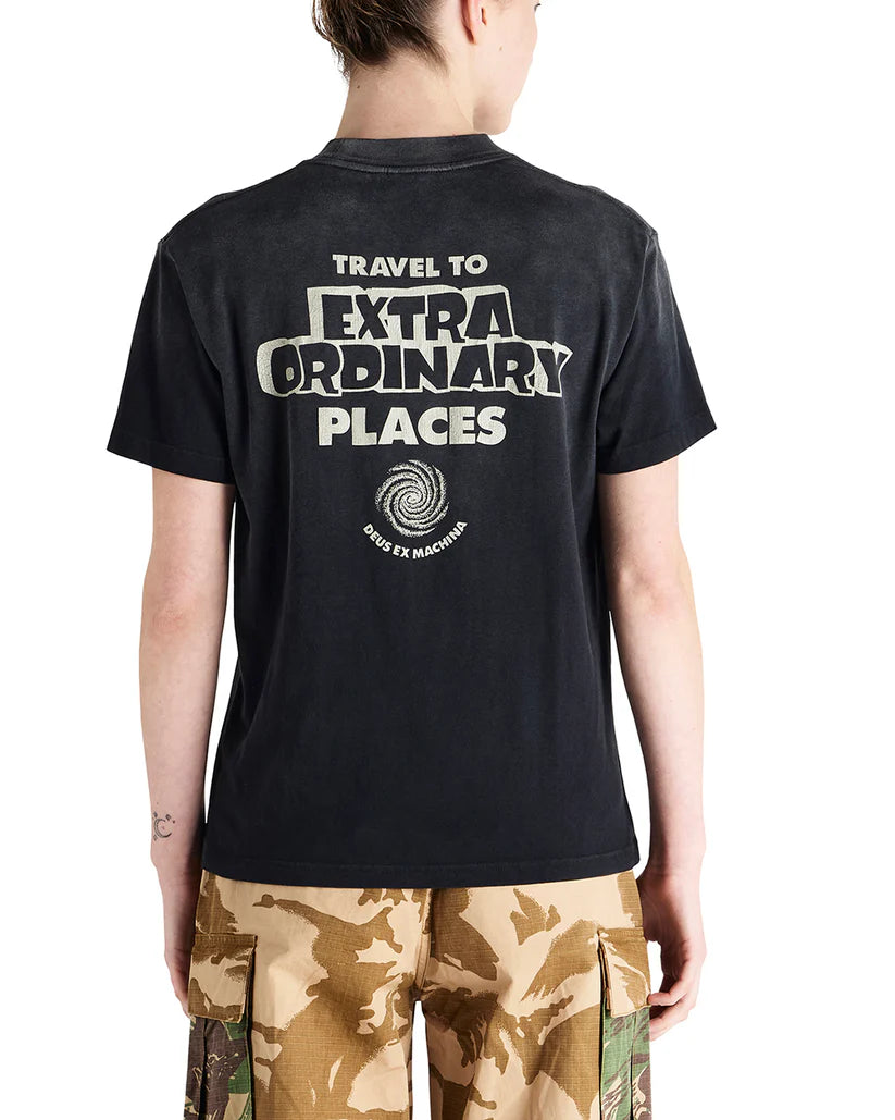 Celestial Rod Tee / DEUS EX MACHINA / ANTHRACITE