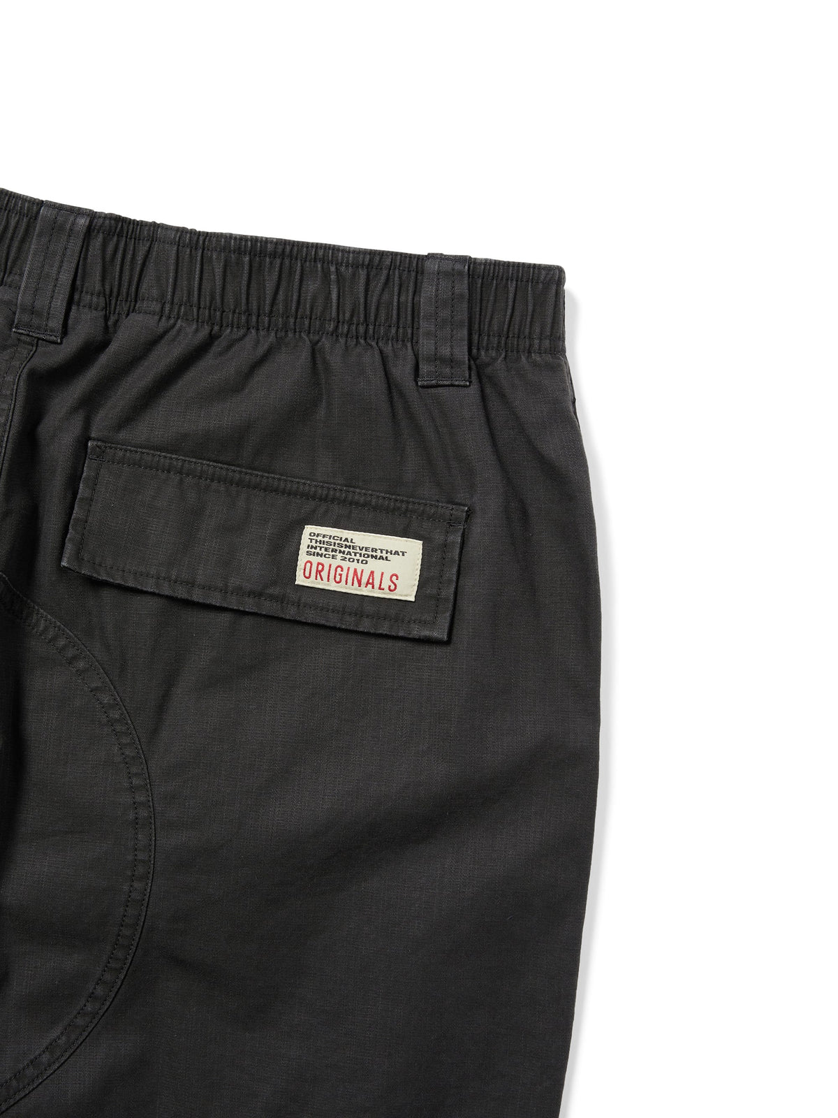 Flight Cargo Short / THISISNEVERTHAT / WASHED BLACK