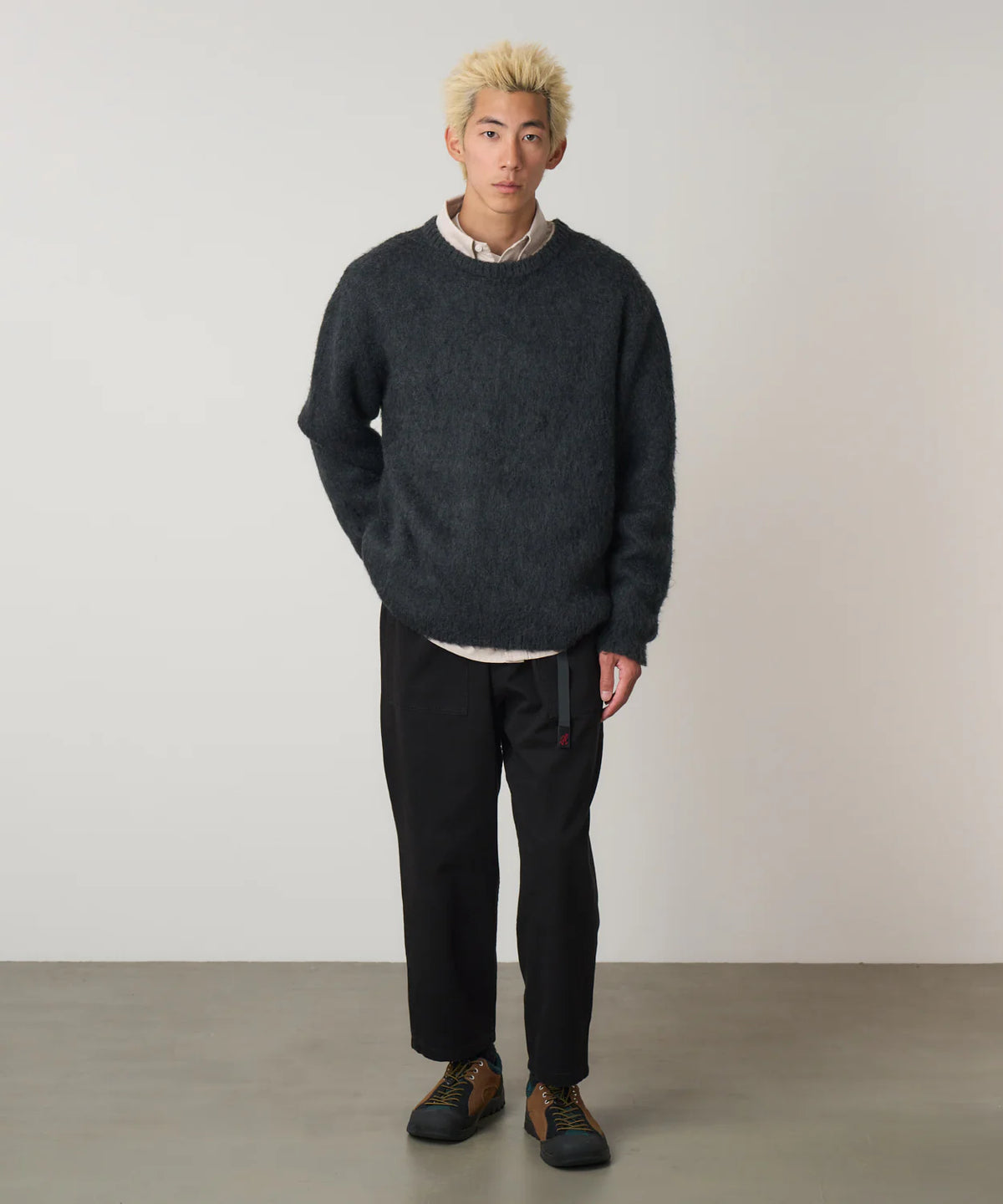 LOOSE TAPERED PANT / gramicci / black