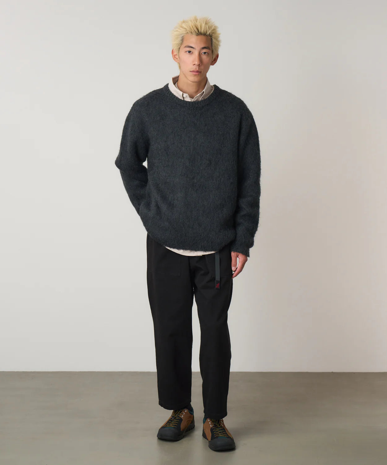 LOOSE TAPERED PANT / gramicci / black