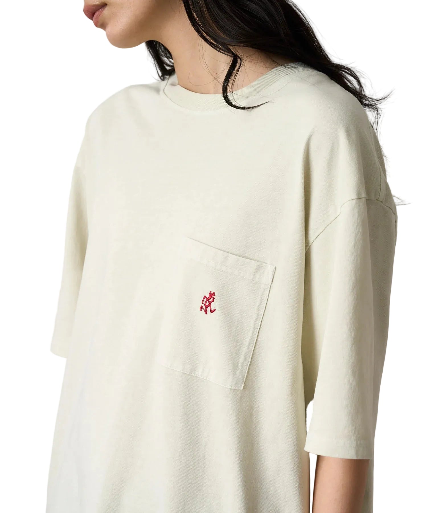 Gramicci Pigment Dyed One Point Tee / NATURAL PIGMENT