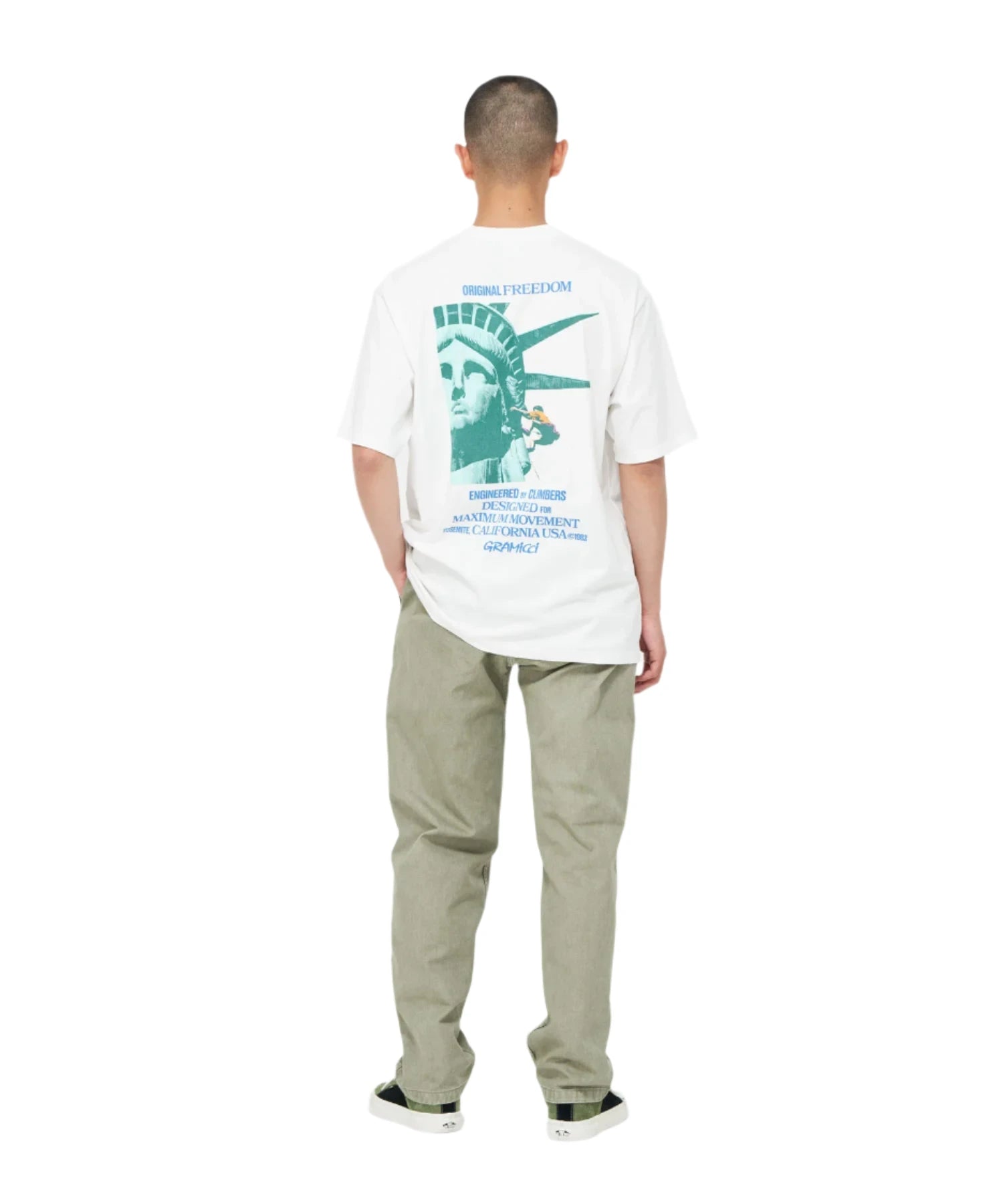 Gramicci Liberty Tee / WHITE