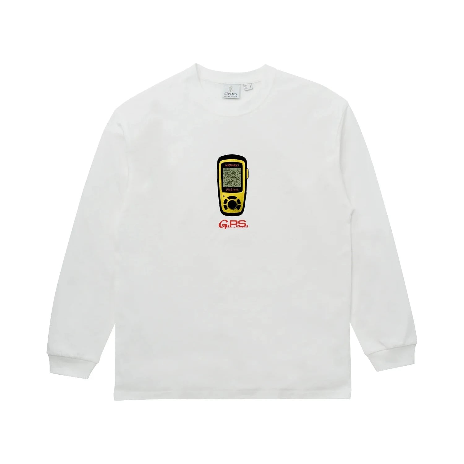 Gramicci GPS L/S Tee / WHITE