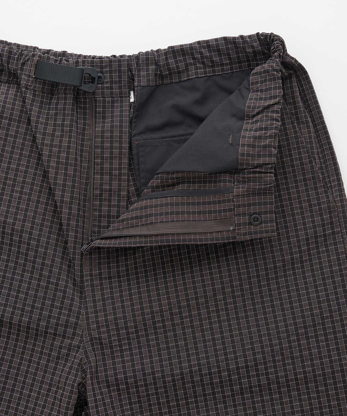 Gramicci Northside Plaid Pant / DEEP BROWN