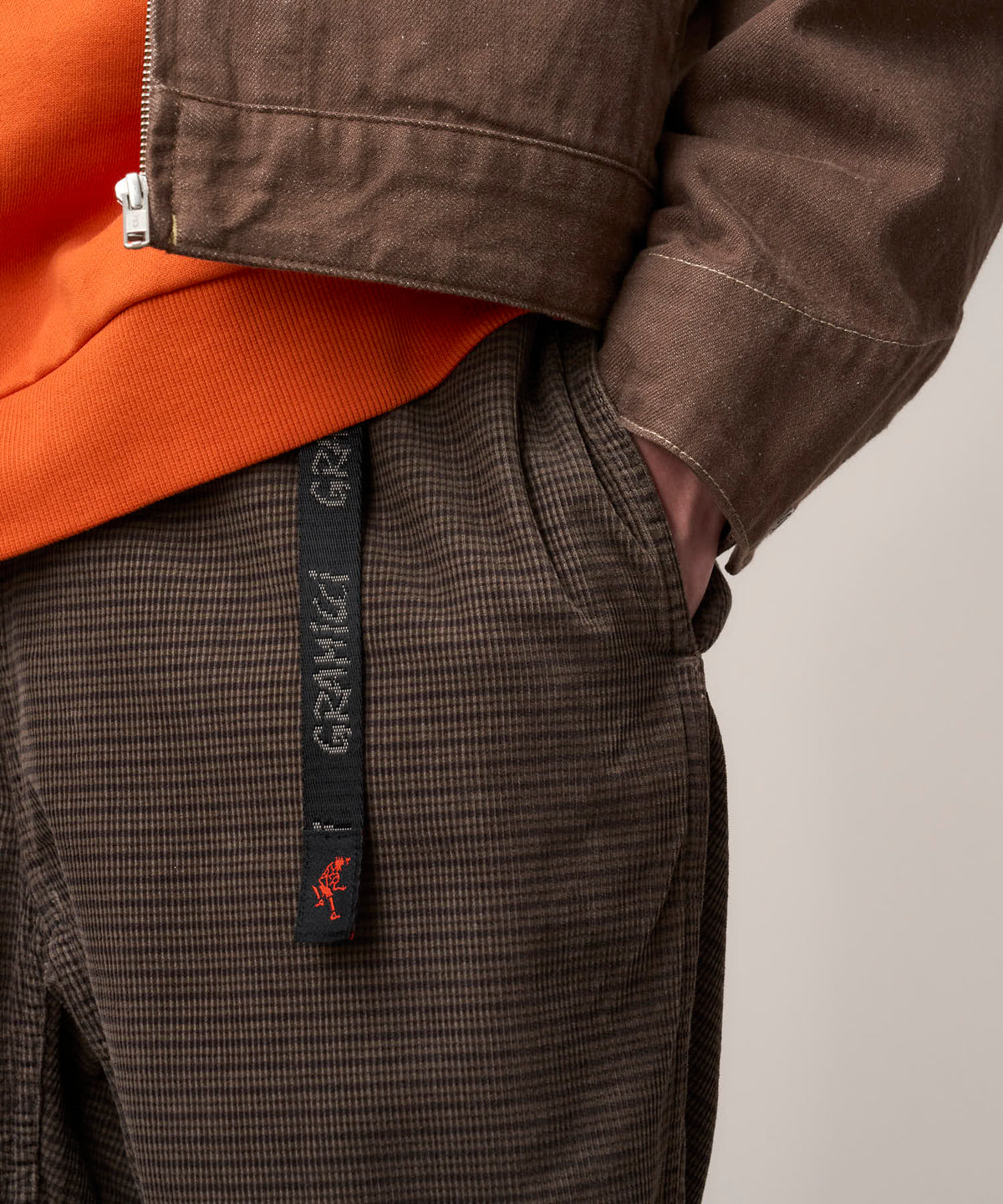 O.G. Grid Check Jam Pant / GRAMICCI / FOSSIL