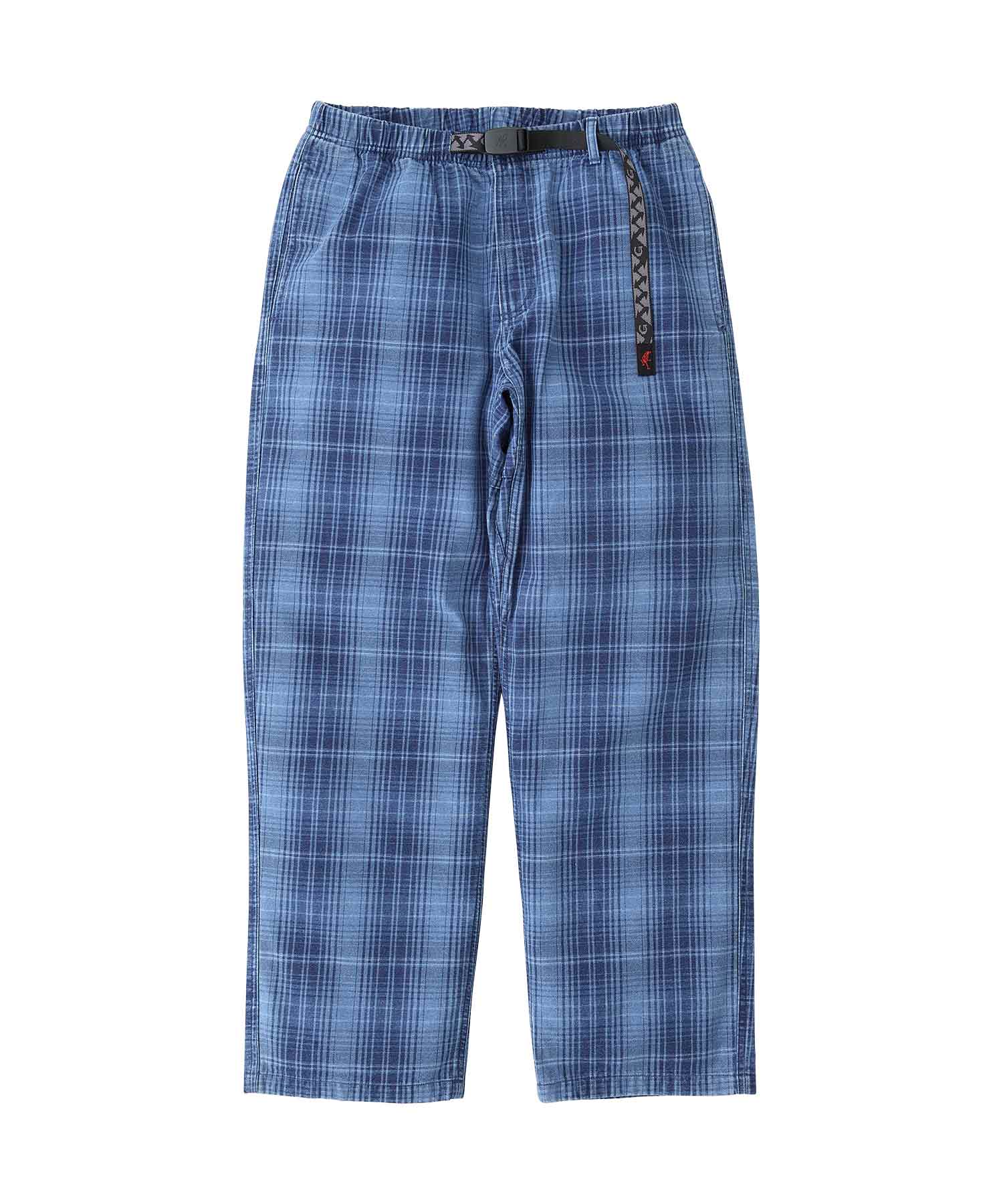 Gramicci O.G. Denim Plaid Pant / INDIGO CHECK PLAID