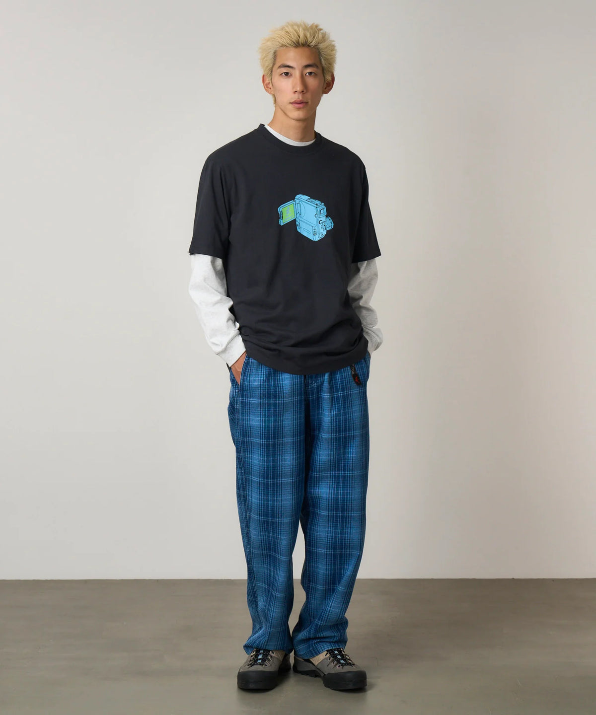 Gramicci O.G. Denim Plaid Pant / INDIGO CHECK PLAID