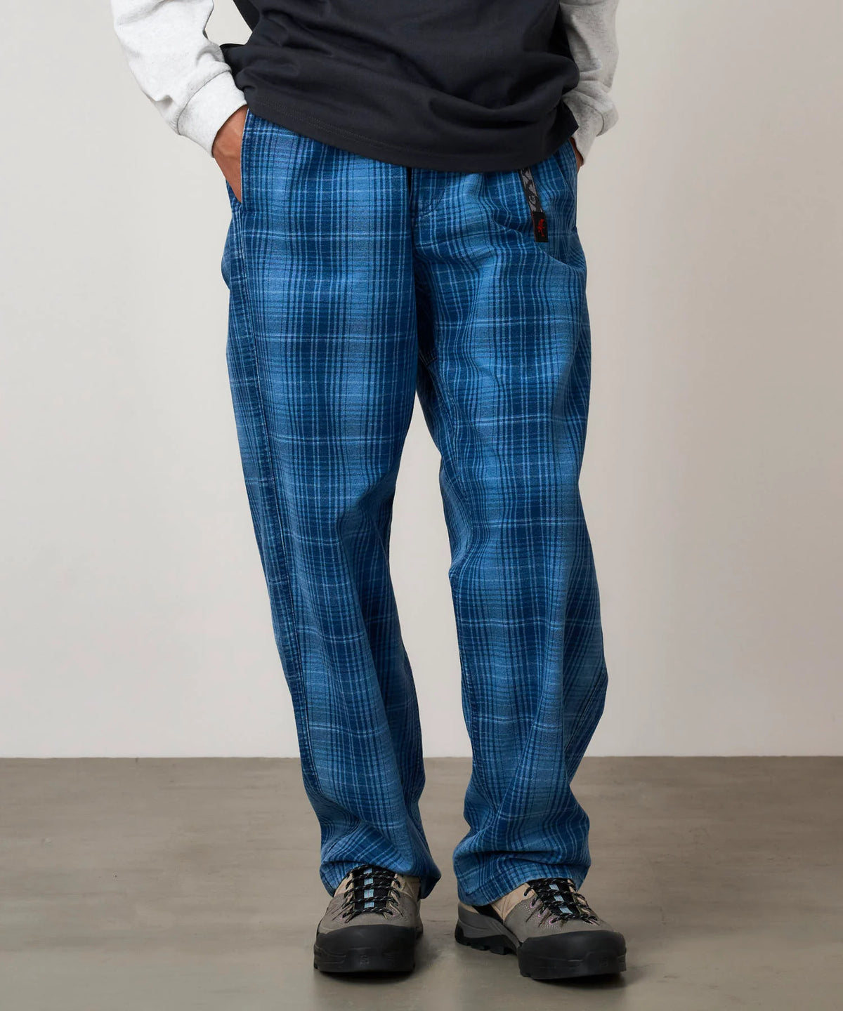 Gramicci O.G. Denim Plaid Pant / INDIGO CHECK PLAID