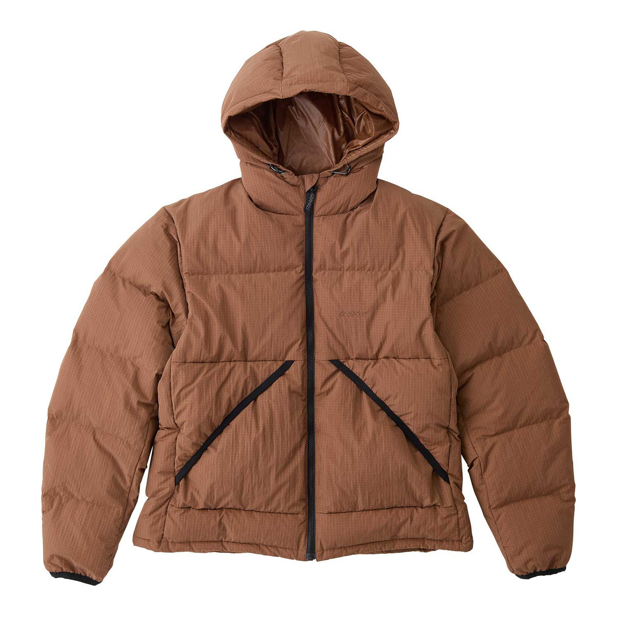 Down Puffer Hooded Jacket / GRAMICCI / BROWN
